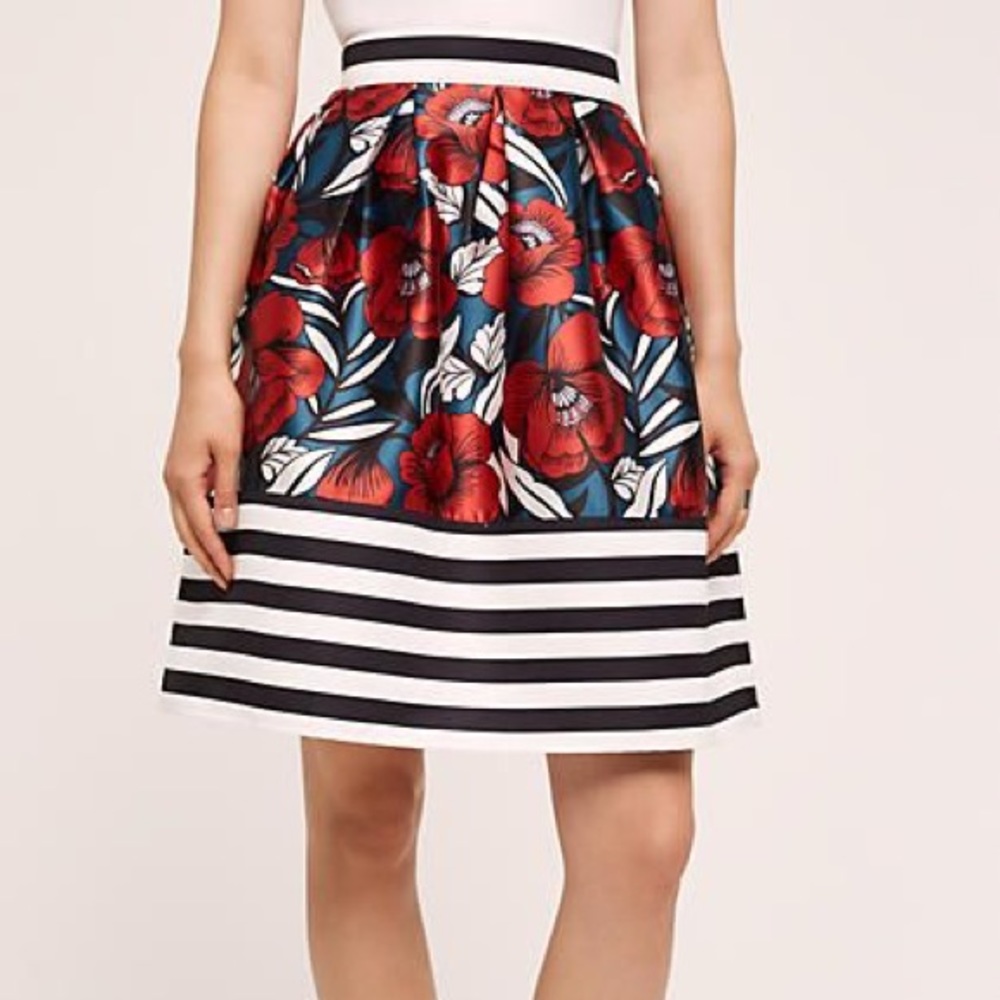 Anthropologie HD in Paris Callam Skirt floral